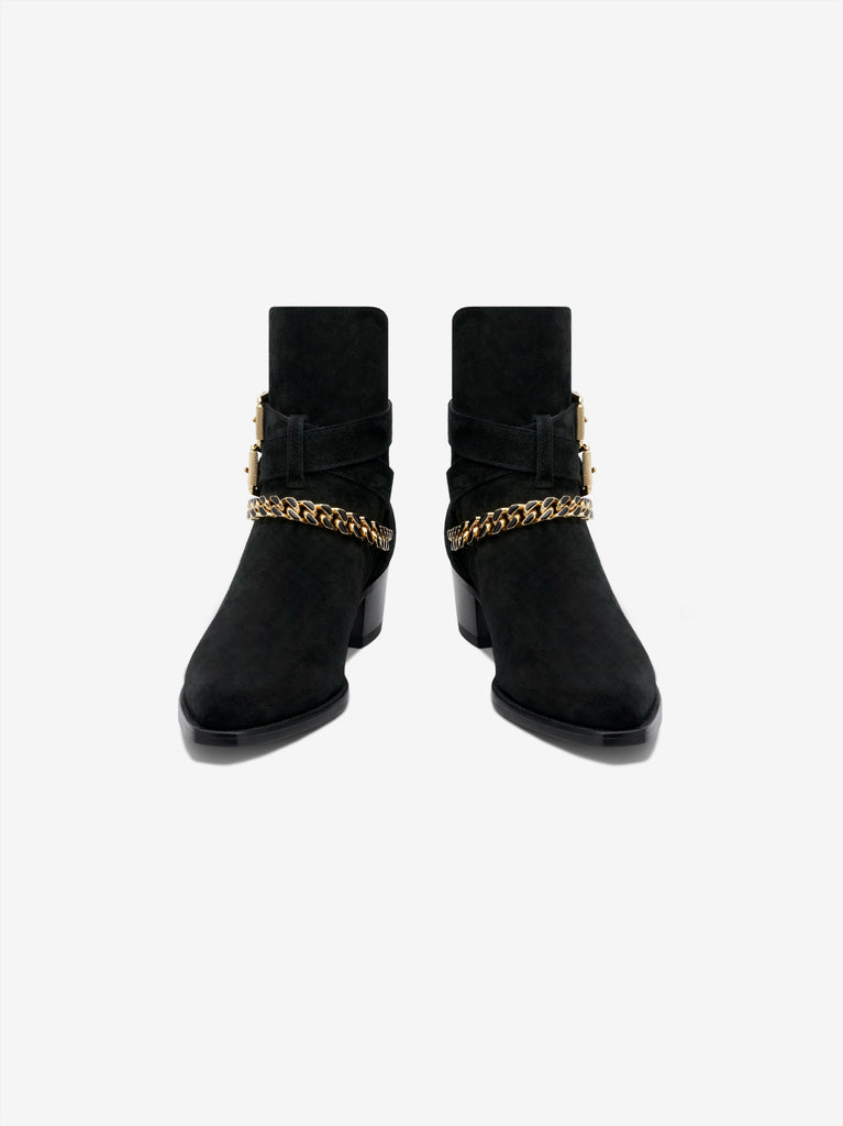 SKELETON INTARSIA CARDIGAN BLACK